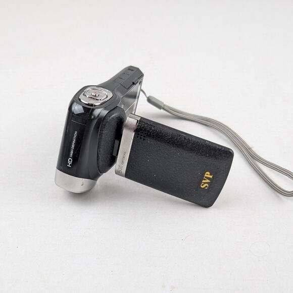 SVP Other - SVP HD Camcorder Digital Video Camera Flip Screen 20X Zoom Untested Black